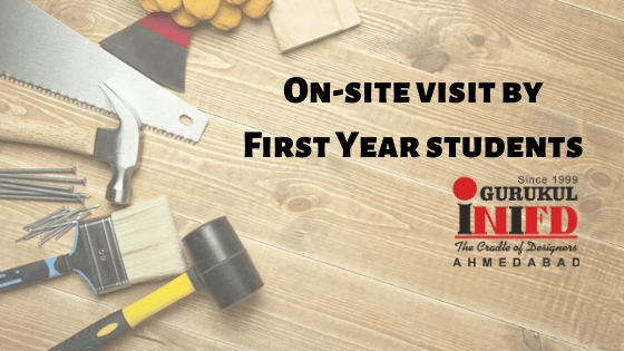 On-Site Visit By First Year Students